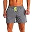 YnimioAOX Men's Swim Trunks Quick Dry Beach Shorts Swimwear Bathing Suit